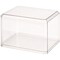 Pioneer Plastics 865C-UV Clear Plastic Mini Helmet Display Case (UV Resistant), 8" W x 6" D x 5" H